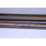 1995 1996 1997 1998 Porsche 911 993 Stainless Steel Door Sill Trim "Targa" Pair OEM