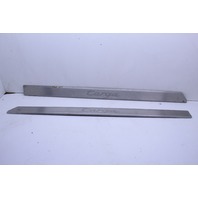 1995 1996 1997 1998 Porsche 911 993 Stainless Steel Door Sill Trim "Targa" Pair OEM