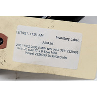 2001-2003 BMW 525i 530i 545i M5 E39 Wheel 17 x 8 Style #66 Rim OEM