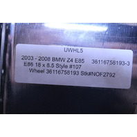 2003 - 2008 BMW Z4 Wheel 18 x 8.5 Style 107 Rim - 36116758193 OEM