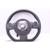 2010-2012 Audi R8 Leather 3 Spoke Steering Wheel Paddle Shifters Nice OEM