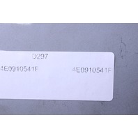 2007-2009 Audi A6 S6 Radio Audio Receiver - 4E0910541F OEM