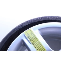 2002 2003 2004 2005 Audi A6 Allroad 16 X 6.5 Spare Tire Wheel 4Z7601025B OEM