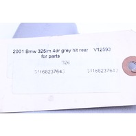 2001-2006 BMW 325i 328i 330i M3 Left Sun Visor 51168237643 OEM