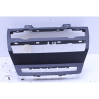 2007-2013 BMW X5 X6 Dash Stereo Climate Control Trim Bezel - 51456967464 OEM