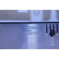 2007-2013 BMW X5 X6 Dash Stereo Climate Control Trim Bezel - 51456967464 OEM