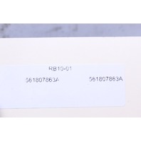 2013 Volkswagen Passat Center Bumper Support 561807863A OEM