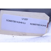 2012 Volkswagen Jetta Sun Shade Visor Driver Left 5C6857551A OEM