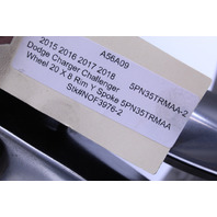 2015 2016 2017 2018 Dodge Charger Challenger Wheel 20 X 8 Rim Y Spoke 5PN35TRMAA OEM