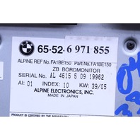 2004-2006 BMW 325i 330i M3 AM FM Radio Display On-board Monitor Wide Screen OEM