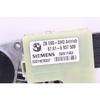 2002 BMW 530i Sunroof Motor OEM