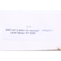 2010 BMW X5 Headlight Level Sensor - 6785205 OEM