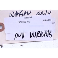 2007 BMW 328i Driver Left Inner Tail Light Lamp 63217160063 OEM