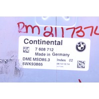 2010-2013 BMW X5M X6M Engine Computer Module ECU ECM DME 7608712 OEM