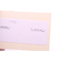 2008 Porsche Cayenne Rear Trunk Hatch Release Switch 7L5959521 OEM