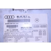 2006 2007 2008 Audi A4 Navigation Navi RNSE Radio Stereo 8E0035192E OEM