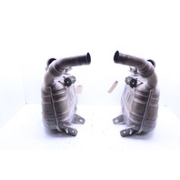 2002-2004 Porsche 911 996 Eisenmann Valved Sport Exhaust Mufflers Pair OEM