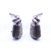 2002-2004 Porsche 911 996 Eisenmann Valved Sport Exhaust Mufflers Pair OEM