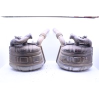 2002-2004 Porsche 911 996 Eisenmann Valved Sport Exhaust Mufflers Pair OEM