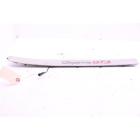 2008-2010 Porsche Cayenne GTS Driver Front Door Sill With Light 95555198005 OEM