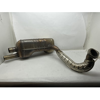 2013 2014 2015 2016 Porsche Cayman Boxster 981 Muffler Exhaust Right 98111122201 OEM