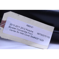 2009 2010 2011 2012 Porsche Boxster 987 Front Bumper Center Air Duct OEM