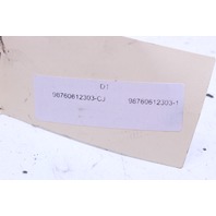 2005 2006 2007 2008 Porsche Boxster Cayman 987 Oxygen O2 Sensor - 98760612303 OEM