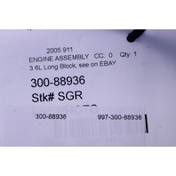 2006-2008 Porsche 911 997 3.6 Engine Motor 3.6 Cylinders Inspected OEM