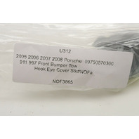 2005 2006 2007 2008 Porsche 911 997 Front Bumper Tow Hook Eye Cover OEM