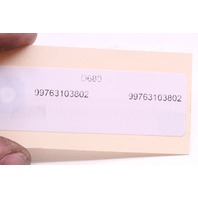 2005-2012 Porsche 911 997 Side Marker Right - 99763103802 OEM