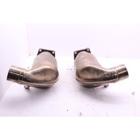 Porsche 997 Turbo Tubi Cat Converter Pair HJS Tuning Exhaust