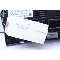 2013-2014 Mercedes Benz C250 W204 Climate Temperature Control Panel OEM