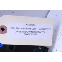 2014 Mercedes Benz C250 Driver Master Window Switch OEM