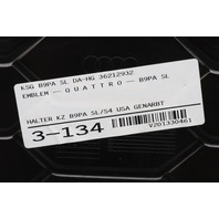 2020 Audi A4 B9 Front Bumper Grille Upper OEM