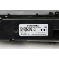 2021 Audi Q5 Climate Temperature Control Panel OEM