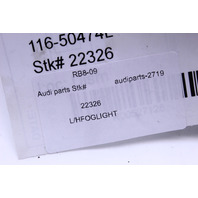 2009-2012 Audi A4 A5 S5 Fog Light Left - 8T0941699E OEM