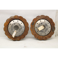 2014 2015 2017 Audi R8 Brake Rotor Disc Rear Pair OEM