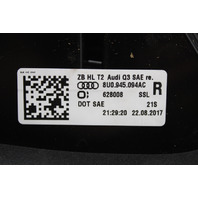 2016 2017 2018 Audi Q3 8U Tail Light Right - 8U0945094AC OEM