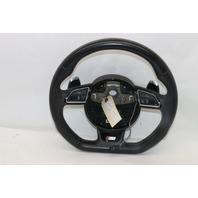 2015 2016 2017 Audi A5 Steering Wheel Flat Bottom Paddle Shift S-Line OEM