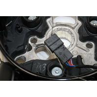 2020 Audi A4 B9 Steering Wheel Flat Bottom S-Line Damaged Leather OEM