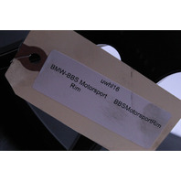 2008-2013 BMW M3 Motorsport BBS CH003 Wheel 18 X 9 Rim DAMAGED SOLD AS IS OEM