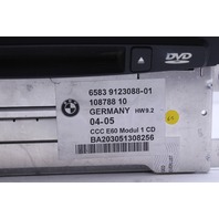 2006 BMW 530i CCC CD Stereo DVD Player Navigation Player - 65839123088 OEM