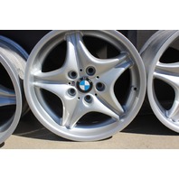 Bmw Style40 MZ3 1998 to 2002 Staggered Wheel Set Reconditioned 17x9 and 17x7.5 5x120 36112228060,36112228050 OEM