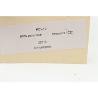 2010 2011 2012 2013 2014 BMW X6 E71 Door Mirror Right Side View