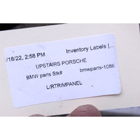 2015 2016 2017 2018 2019 2020 BMW M4 F83 Interior Quarter Trim Panel Left