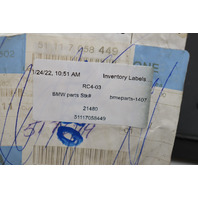 2008 BMW 335i Front Bumper License Plate Bracket 7058449 OEM