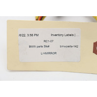 2000-2006 BMW X5 Door Mirror Left Side View