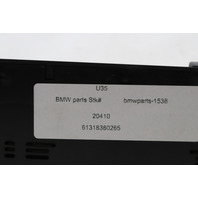 2000 2001 BMW 740Li E38 DSC Heated Seat Rear Shade Switch Panel - 61318380265 OEM