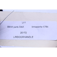 2007-2013 BMW X5 Rear Door Handle With Carrier Left Driver - 51217060667 OEM