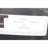 2008 BMW X3 Owner Manual and Case